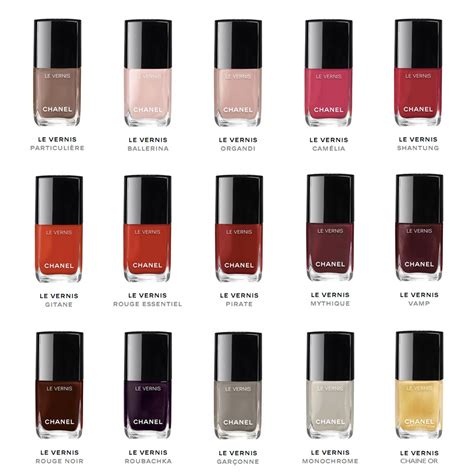 chanel base coat nail polish|Chanel nail polish colour chart.